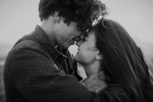 Wild and free engagement at Terrace Hill, in the Central Coast of California San Luis Obispo California Wedding Photographer