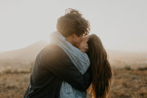 Wild and free engagement at Terrace Hill, in the Central Coast of California San Luis Obispo California Wedding Photographer
