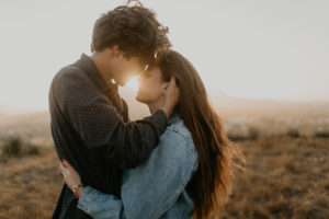 Wild and free engagement at Terrace Hill, in the Central Coast of California San Luis Obispo California Wedding Photographer