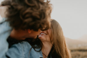 Wild and free engagement at Terrace Hill, in the Central Coast of California San Luis Obispo California Wedding Photographer