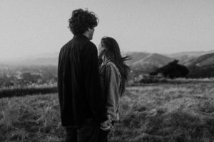Wild and free engagement at Terrace Hill, in the Central Coast of California San Luis Obispo California Wedding Photographer
