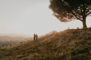 Wild and free engagement at Terrace Hill, in the Central Coast of California San Luis Obispo California Wedding Photographer