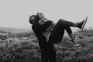 Wild and free engagement at Terrace Hill, in the Central Coast of California San Luis Obispo California Wedding Photographer