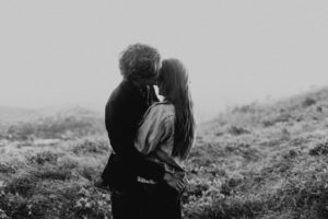 Wild and free engagement at Terrace Hill, in the Central Coast of California San Luis Obispo California Wedding Photographer