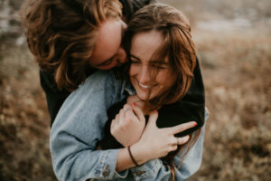Wild and free engagement at Terrace Hill, in the Central Coast of California San Luis Obispo California Wedding Photographer