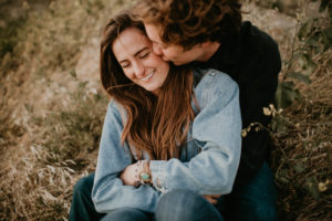 Wild and free engagement at Terrace Hill, in the Central Coast of California San Luis Obispo California Wedding Photographer