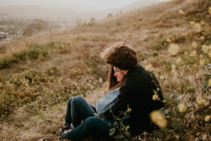 Wild and free engagement at Terrace Hill, in the Central Coast of California San Luis Obispo California Wedding Photographer