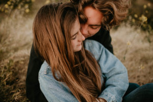 Wild and free engagement at Terrace Hill, in the Central Coast of California San Luis Obispo California Wedding Photographer