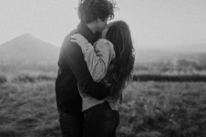 Wild and free engagement at Terrace Hill, in the Central Coast of California San Luis Obispo California Wedding Photographer