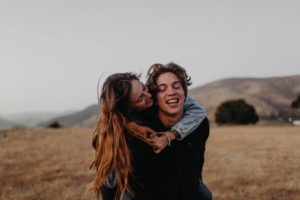 Wild and free engagement at Terrace Hill, in the Central Coast of California San Luis Obispo California Wedding Photographer