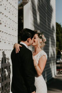 An Elegant and Classy Palm Springs Wedding at le Parker Meridian by a California Wedding Photographer Kadi Tobin