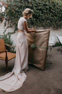 An Elegant and Classy Palm Springs Wedding at le Parker Meridian by a California Wedding Photographer Kadi Tobin