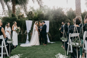 An Elegant and Classy Palm Springs Wedding at le Parker Meridian by a California Wedding Photographer Kadi Tobin