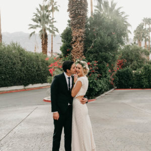 An Elegant and Classy Palm Springs Wedding at le Parker Meridian by a California Wedding Photographer Kadi Tobin