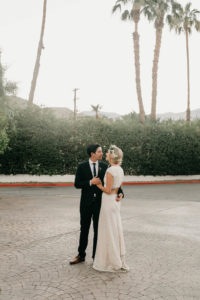 An Elegant and Classy Palm Springs Wedding at le Parker Meridian by a California Wedding Photographer Kadi Tobin