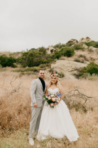 A colorful greenhouse wedding at the five crowns in Corona Del Mar and Crystal cove, California