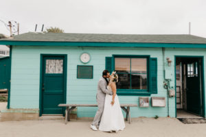 A colorful greenhouse wedding at the five crowns in Corona Del Mar and Crystal cove, California