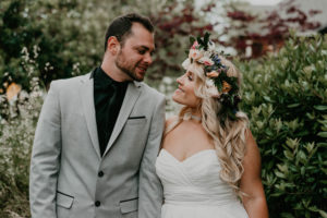 A colorful greenhouse wedding at the five crowns in Corona Del Mar and Crystal cove, California
