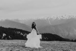 A wild and adventurous wedding at Hurricane Ridge in Olympic National Park by Kadi Tobin