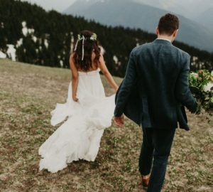 A wild and adventurous wedding at Hurricane Ridge in Olympic National Park by Kadi Tobin