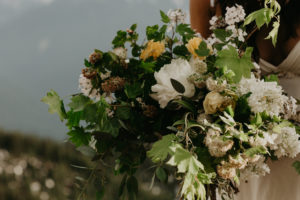 A wild and adventurous wedding at Hurricane Ridge in Olympic National Park by Kadi Tobin
