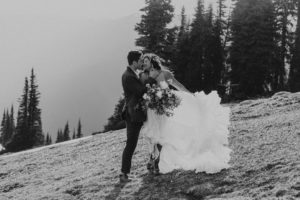 A wild and adventurous wedding at Hurricane Ridge in Olympic National Park by Kadi Tobin