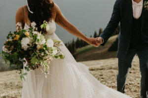 A wild and adventurous wedding at Hurricane Ridge in Olympic National Park by Kadi Tobin
