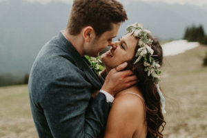 A wild and adventurous wedding at Hurricane Ridge in Olympic National Park by Kadi Tobin