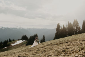 A wild and adventurous wedding at Hurricane Ridge in Olympic National Park by Kadi Tobin