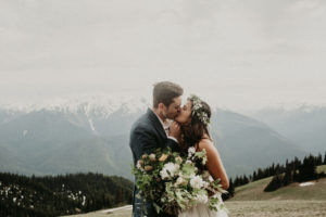 A wild and adventurous wedding at Hurricane Ridge in Olympic National Park by Kadi Tobin