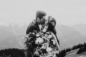 A wild and adventurous wedding at Hurricane Ridge in Olympic National Park by Kadi Tobin