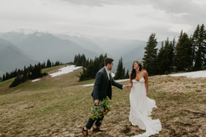 A wild and adventurous wedding at Hurricane Ridge in Olympic National Park by Kadi Tobin