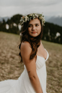 A wild and adventurous wedding at Hurricane Ridge in Olympic National Park by Kadi Tobin