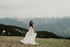 A wild and adventurous wedding at Hurricane Ridge in Olympic National Park by Kadi Tobin