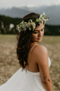 A wild and adventurous wedding at Hurricane Ridge in Olympic National Park by Kadi Tobin