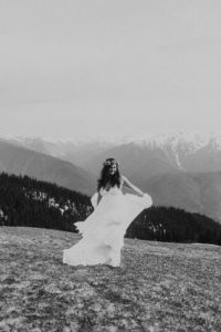 A wild and adventurous wedding at Hurricane Ridge in Olympic National Park by Kadi Tobin