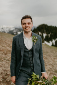 A wild and adventurous wedding at Hurricane Ridge in Olympic National Park by Kadi Tobin
