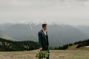 A wild and adventurous wedding at Hurricane Ridge in Olympic National Park by Kadi Tobin
