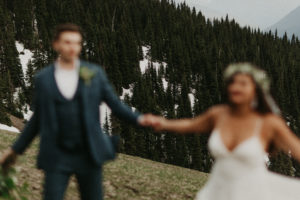 A wild and adventurous wedding at Hurricane Ridge in Olympic National Park by Kadi Tobin