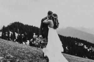 A wild and adventurous wedding at Hurricane Ridge in Olympic National Park by Kadi Tobin