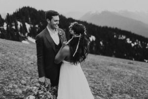 A wild and adventurous wedding at Hurricane Ridge in Olympic National Park by Kadi Tobin