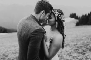 A wild and adventurous wedding at Hurricane Ridge in Olympic National Park by Kadi Tobin