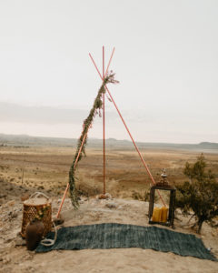 Western Bohemian wedding inspiration in Joshua Tree by Kadi Tobin