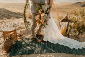 Western Bohemian wedding inspiration in Joshua Tree by Kadi Tobin