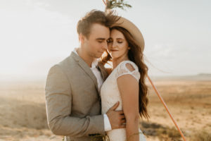 Western Bohemian wedding inspiration in Joshua Tree by Kadi Tobin