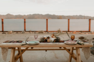Western Bohemian wedding inspiration in Joshua Tree by Kadi Tobin