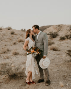 Western Bohemian wedding inspiration in Joshua Tree by Kadi Tobin