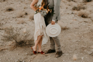 Western Bohemian wedding inspiration in Joshua Tree by Kadi Tobin