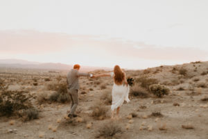 Western Bohemian wedding inspiration in Joshua Tree by Kadi Tobin