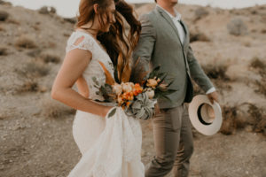 Western Bohemian wedding inspiration in Joshua Tree by Kadi Tobin